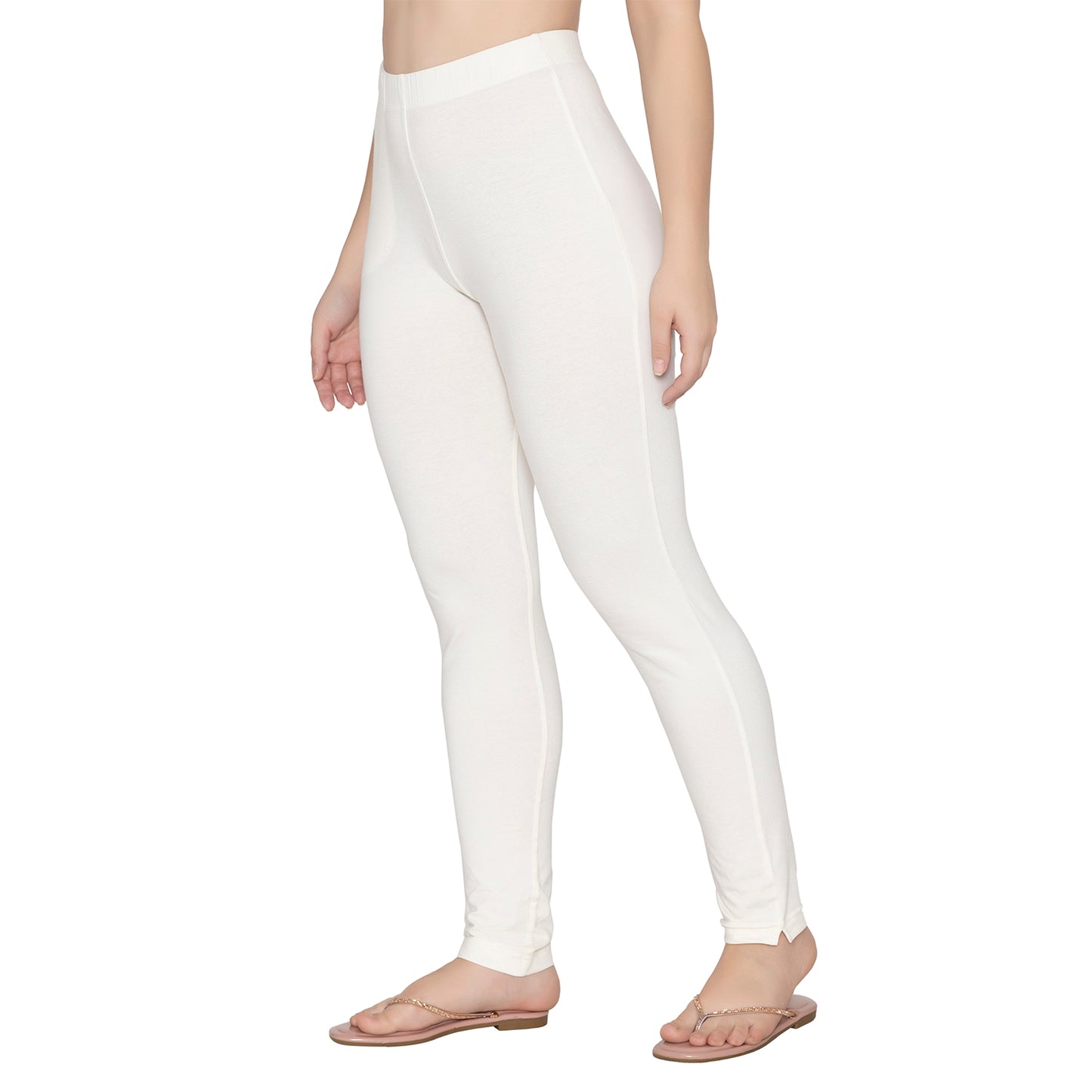 Women Soft Cotton Kurti Pant - White
