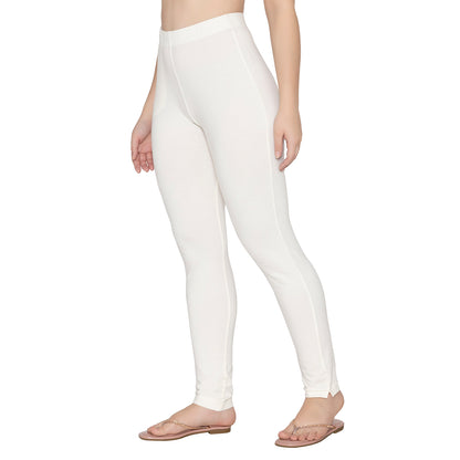 Women Soft Cotton Kurti Pant - White