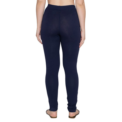 Women Soft Cotton Kurti Pant - Navy