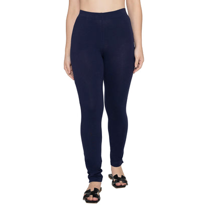Women Soft Cotton Kurti Pant - Navy