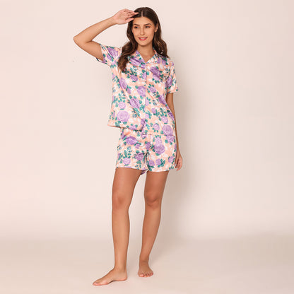 night dress for women shorts and shirt CzDolay Sleepshirts Women's Nightwear Sleepwear Short Sleeves