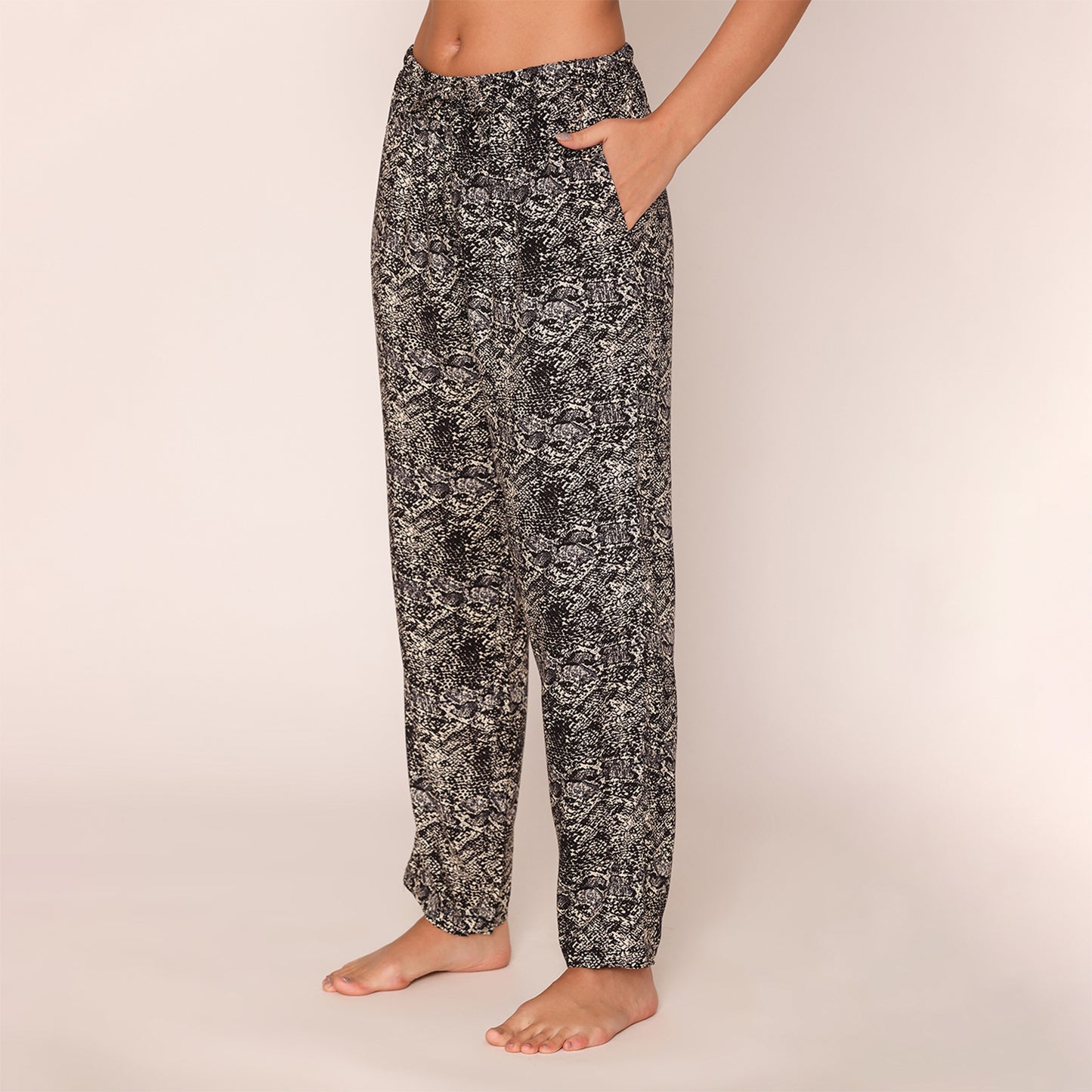 Women Printed Lower With Drawstring