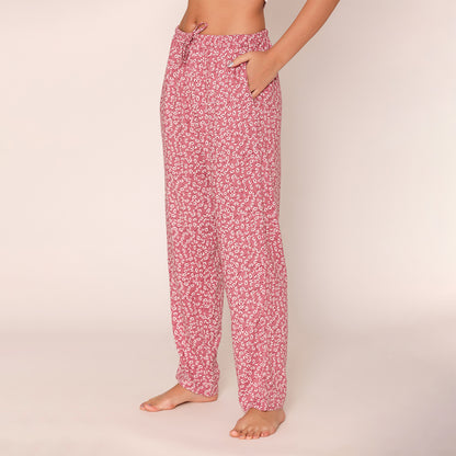 Women Printed Lower With Drawstring