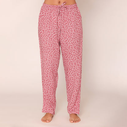 Women Printed Lower With Drawstring