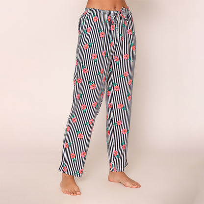 Women Printed Lower With Drawstring