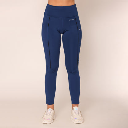 Women's Gym Track Pant Strong Blue – BONJOUR - Main Image