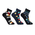 Funky Men's Printed Ankle Socks