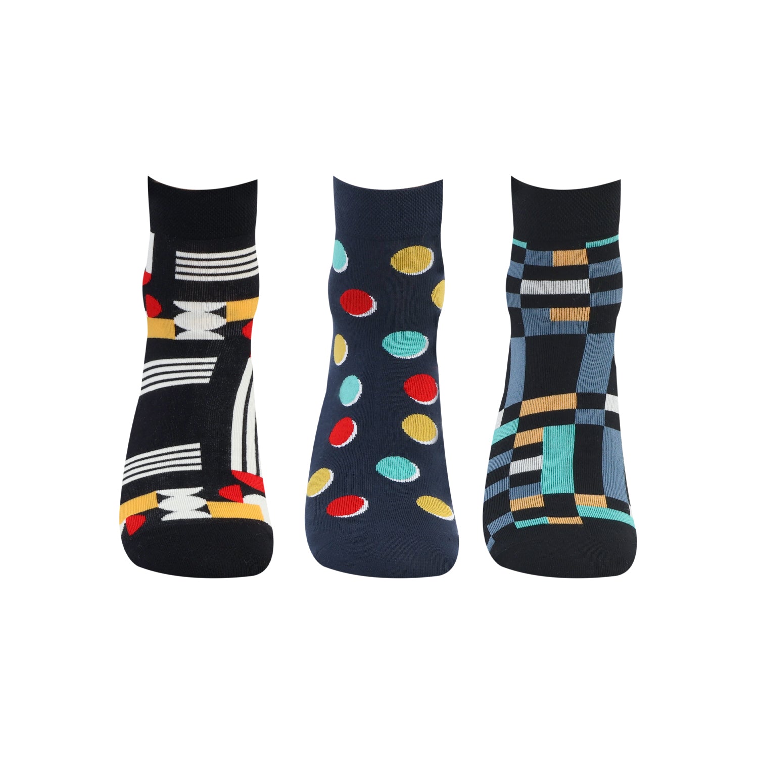 Casual-Wear-Bold-Print-Ankle-Socks