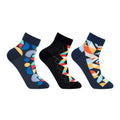 Quirk Dash Men's Printed Ankle Socks