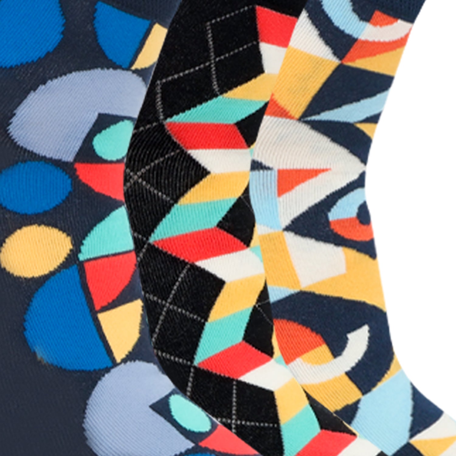 Soft-Breathable-Bold-Print-Ankle-Sock