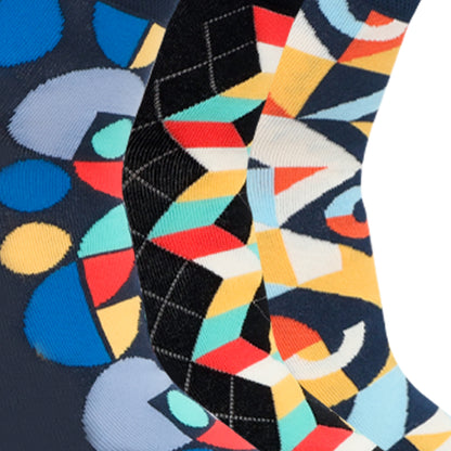 Soft-Breathable-Bold-Print-Ankle-Sock