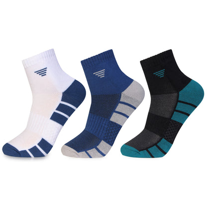 Premium Bamboo Ankle Socks - Assorted Side View