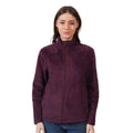Women’s Full Zip Winter Jacket (Wine)