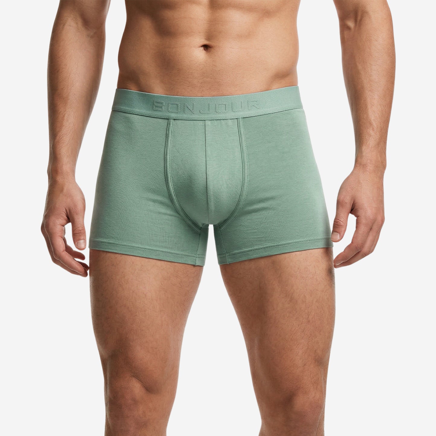 Men’s Bamboo Trunk Ultra Soft, Odour Free - Sage Green (Pack of 1)