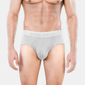 Men’s Bamboo Brief – Ultra Soft, Odour Free Grey Mist (Pack of 1)