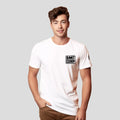 Bontact BOOT CAMP Round-Neck Half Sleeve T-Shirt (White)