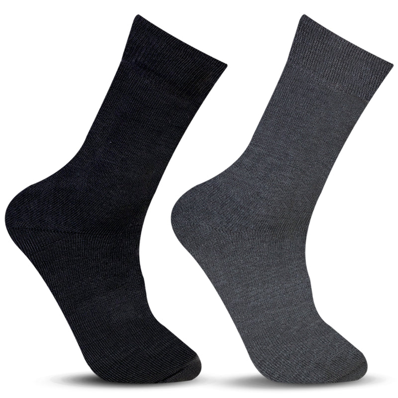 Bonjour Men’s Thermal  Crew Socks – Pack of 2