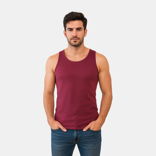 Bamboo Midnight Plum Vest for Men (Pack of 1)