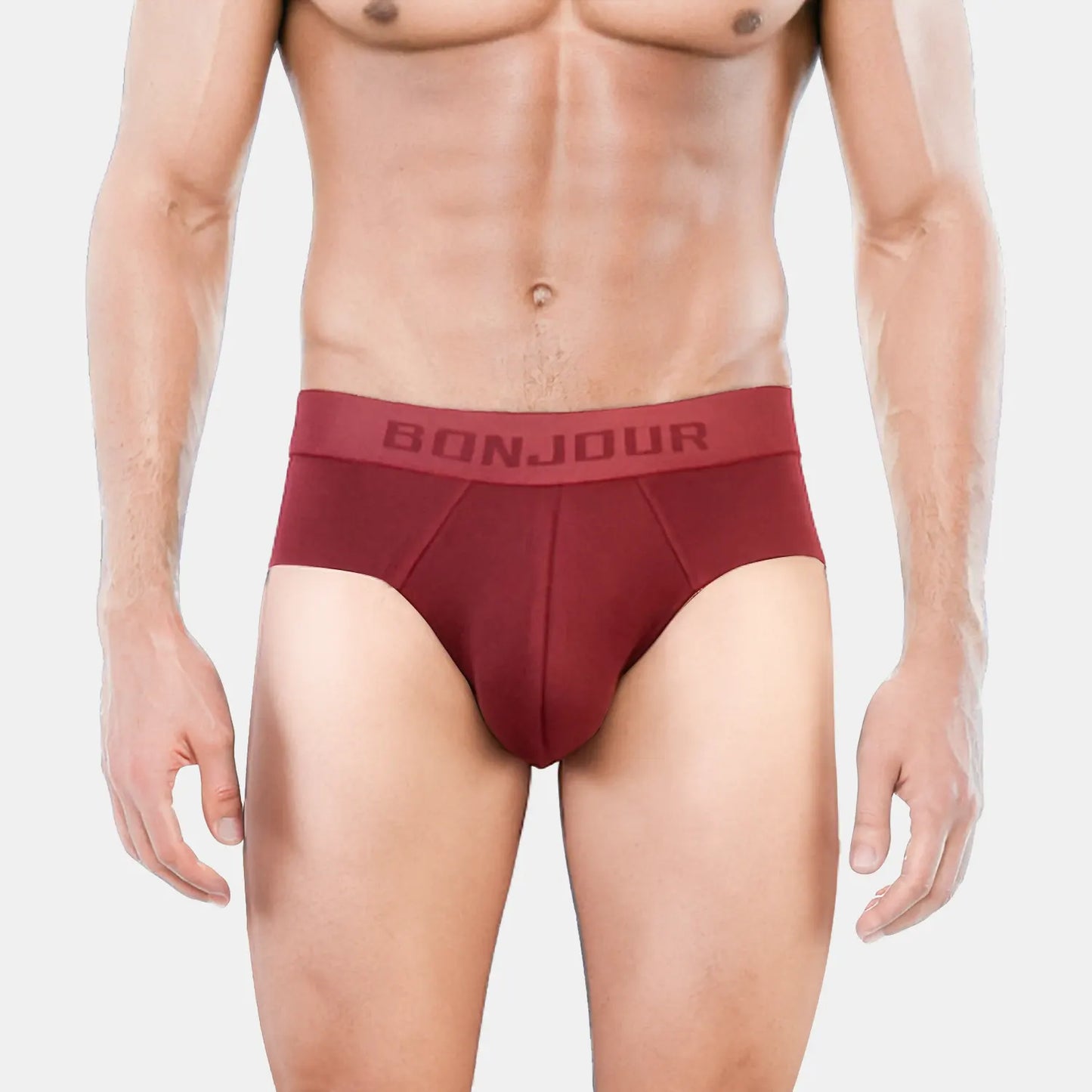 Bonjour Men’s Bamboo Midnight Plum Brief – Ultra Soft, Odour Free (Pack of 1)