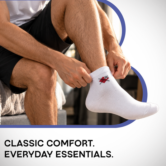 Bonjour Men  Ankle length Socks - Pack Of 4