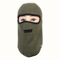 Men's Polar Fleece Balaclava Cap With Mesh (Olive)