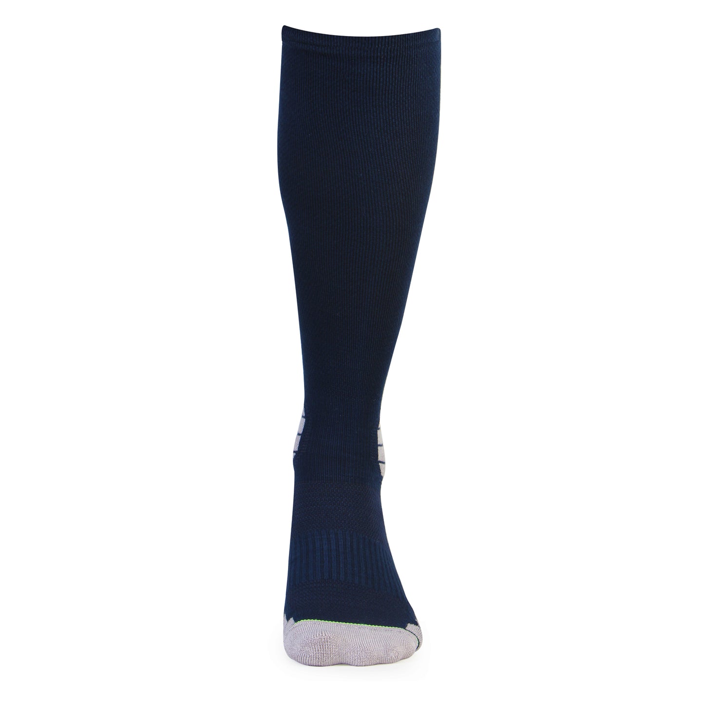 Navy Bamboo Compression Socks - Top View
