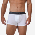 Men's White Cotton Comfort Trunk - Soft & Breathable Everyday Innerwear (Pack of 1)