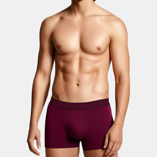 Men’s Bamboo Trunk Midnight Plum – Ultra Soft, Odour Free (Pack of 1)