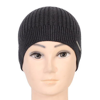 Unisex Woolen Winter Beanie Cap (Anthra Grey)