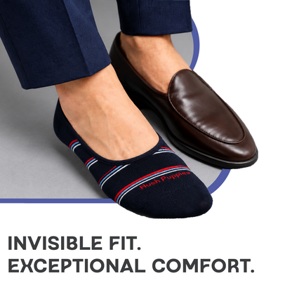 Hush Puppies Men's Multicolored Loafer Socks