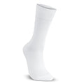 Men Cotton Odour Free Plain Socks (White)