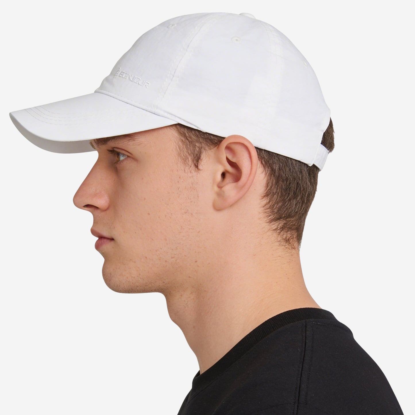 Men Adjustable sports cap (White)