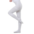 Super-soft High Waisted Velvet Leggings (White)