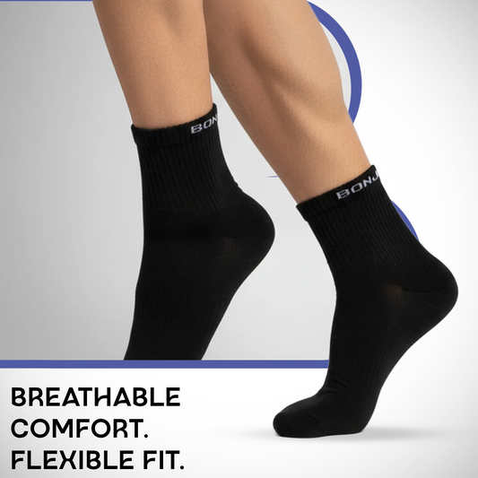 Men's Cotton  Ankle Sports Socks - Pack Of 3