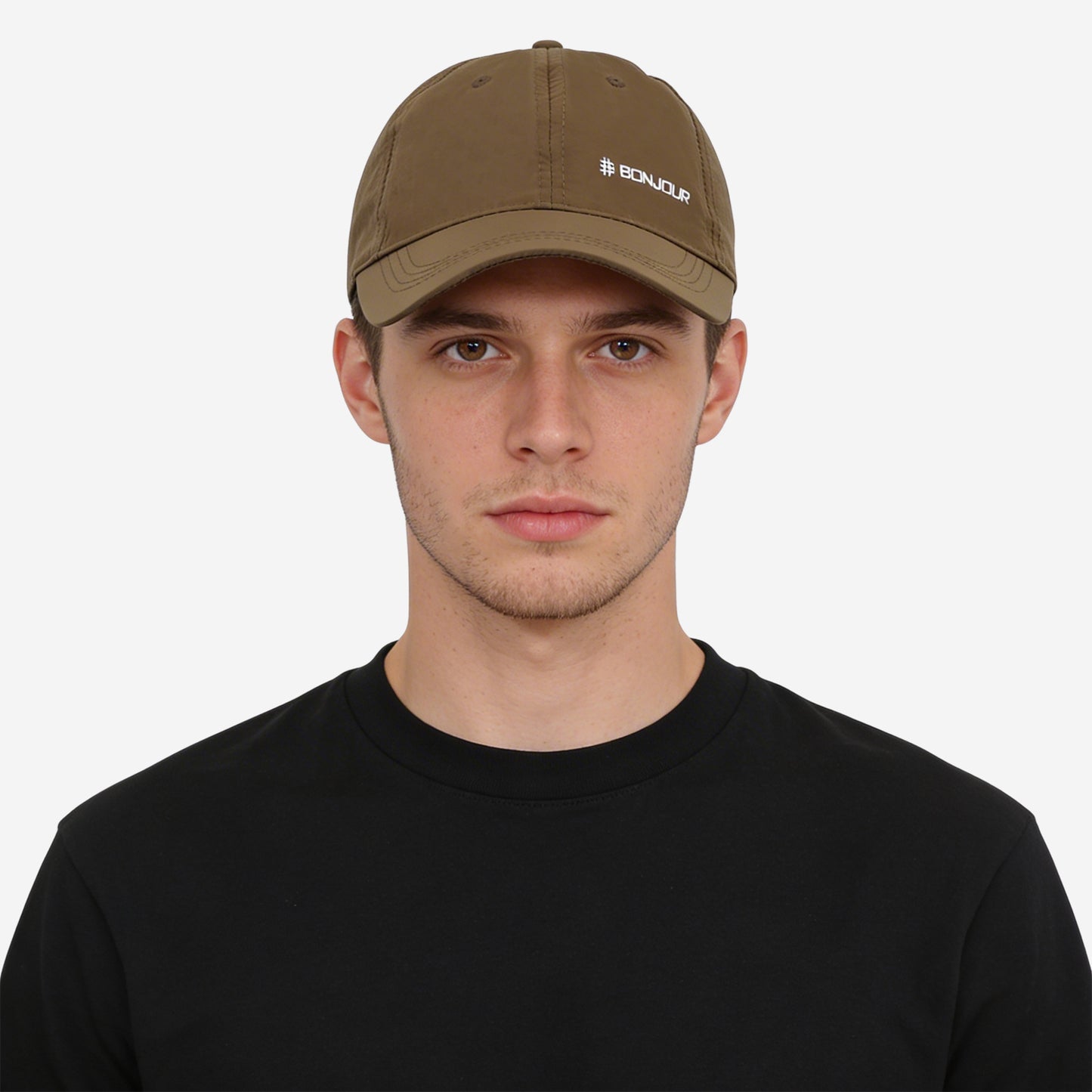 Men Adjustable sports cap (Olive)
