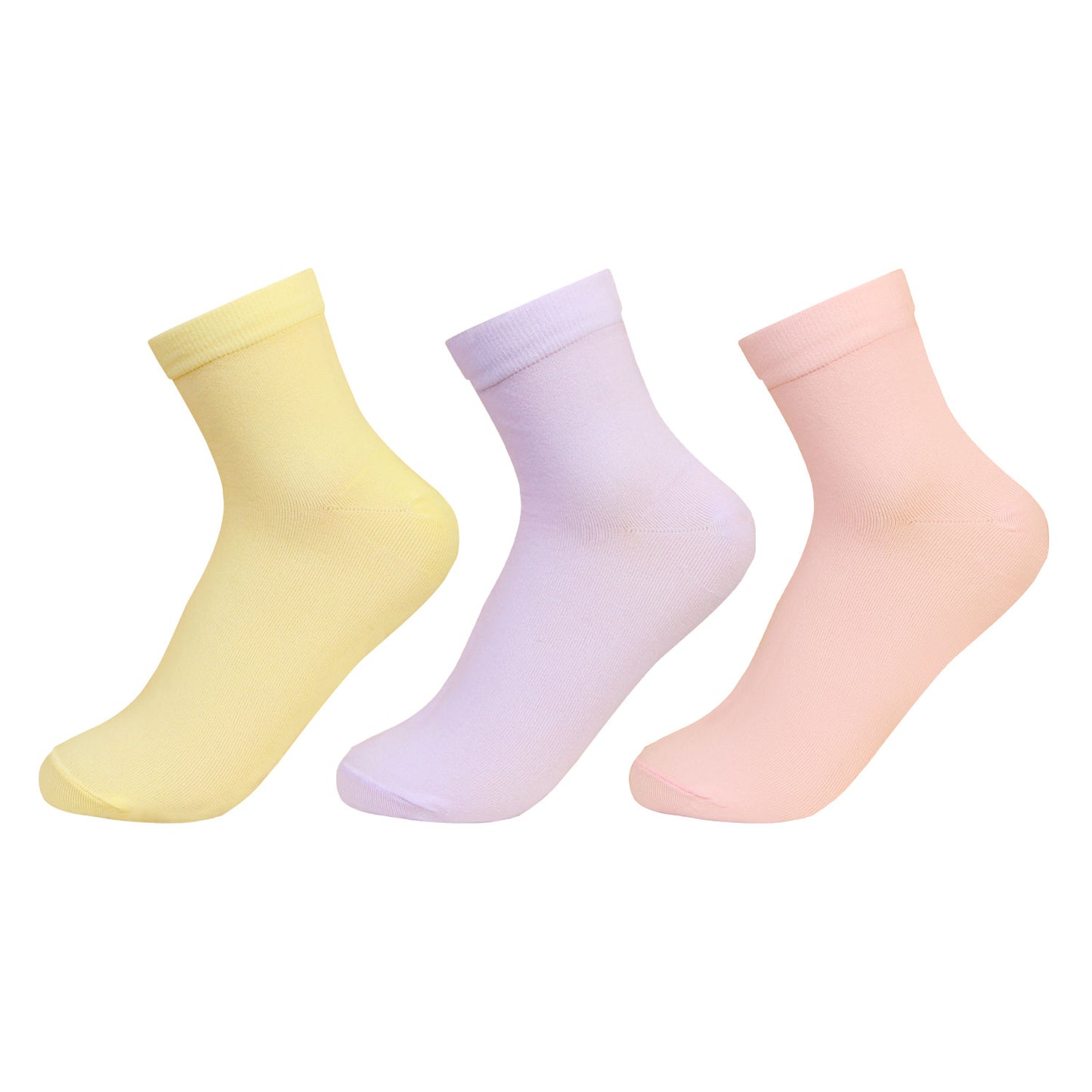 Women Silken Anklet Socks - 3 Pairs