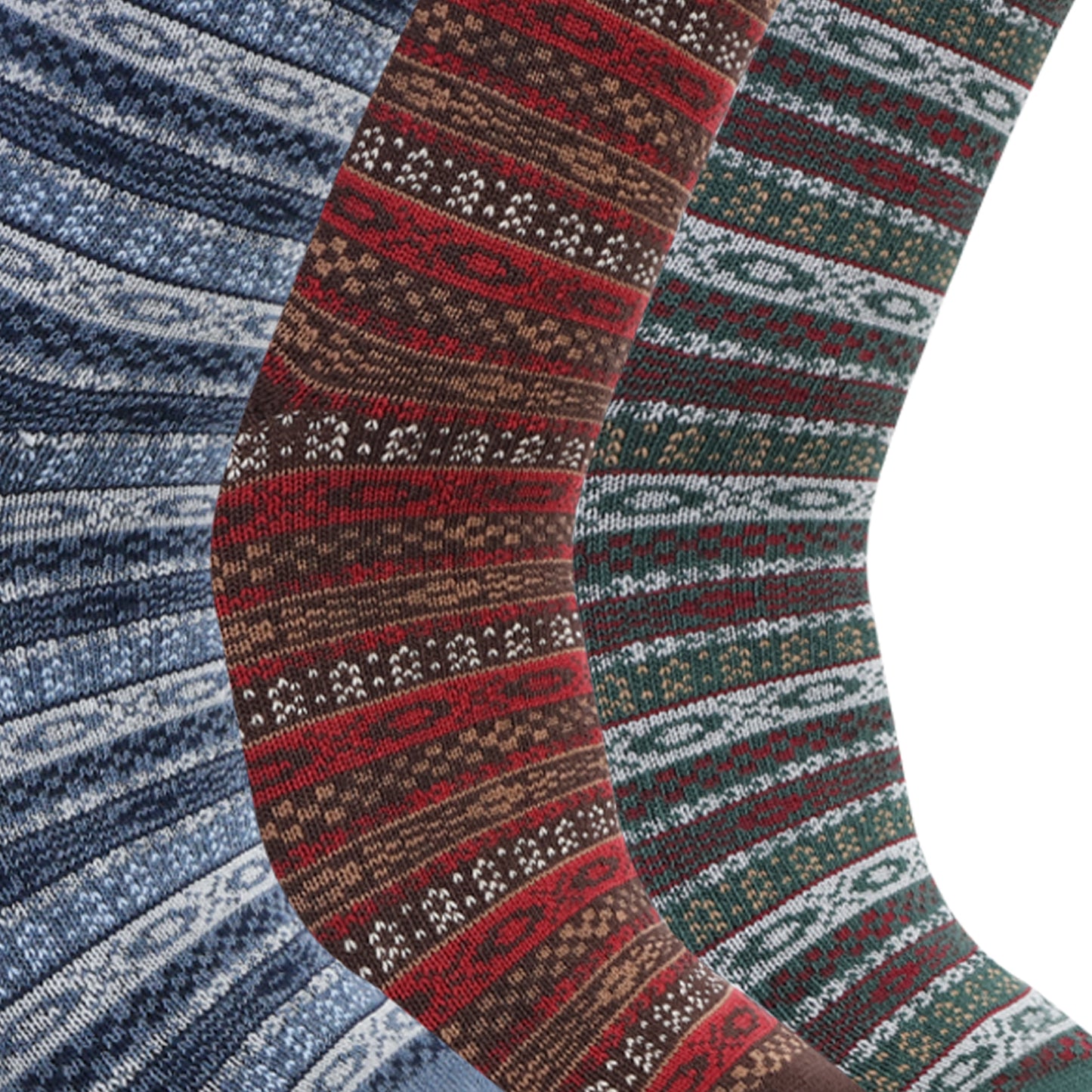 Men’s Nordic Socks – Crew /Calf Length - Pack of 3