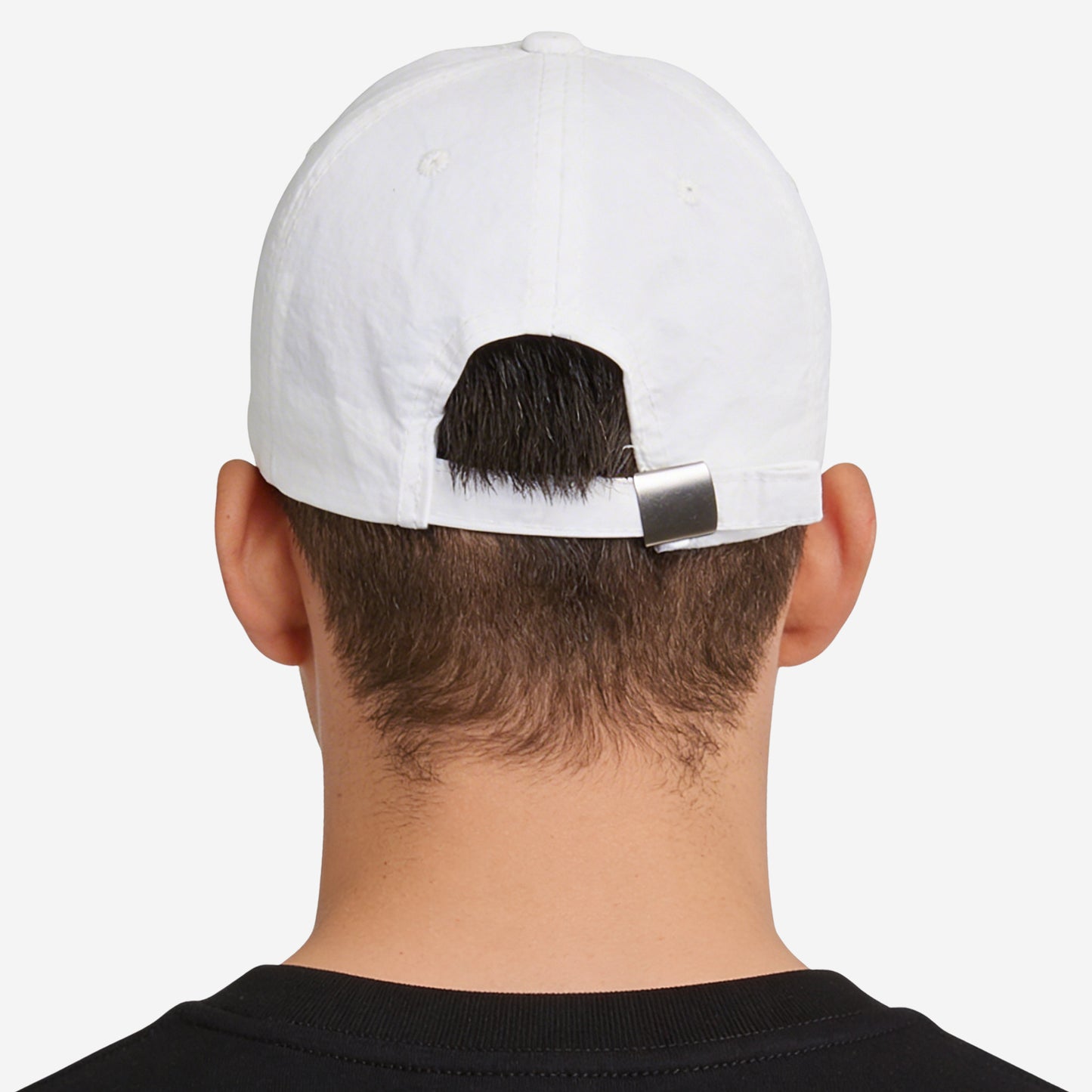 Men Adjustable sports cap (White)