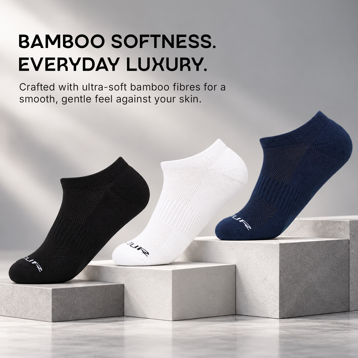 Bonjour Bamboo Secret Socks for Men