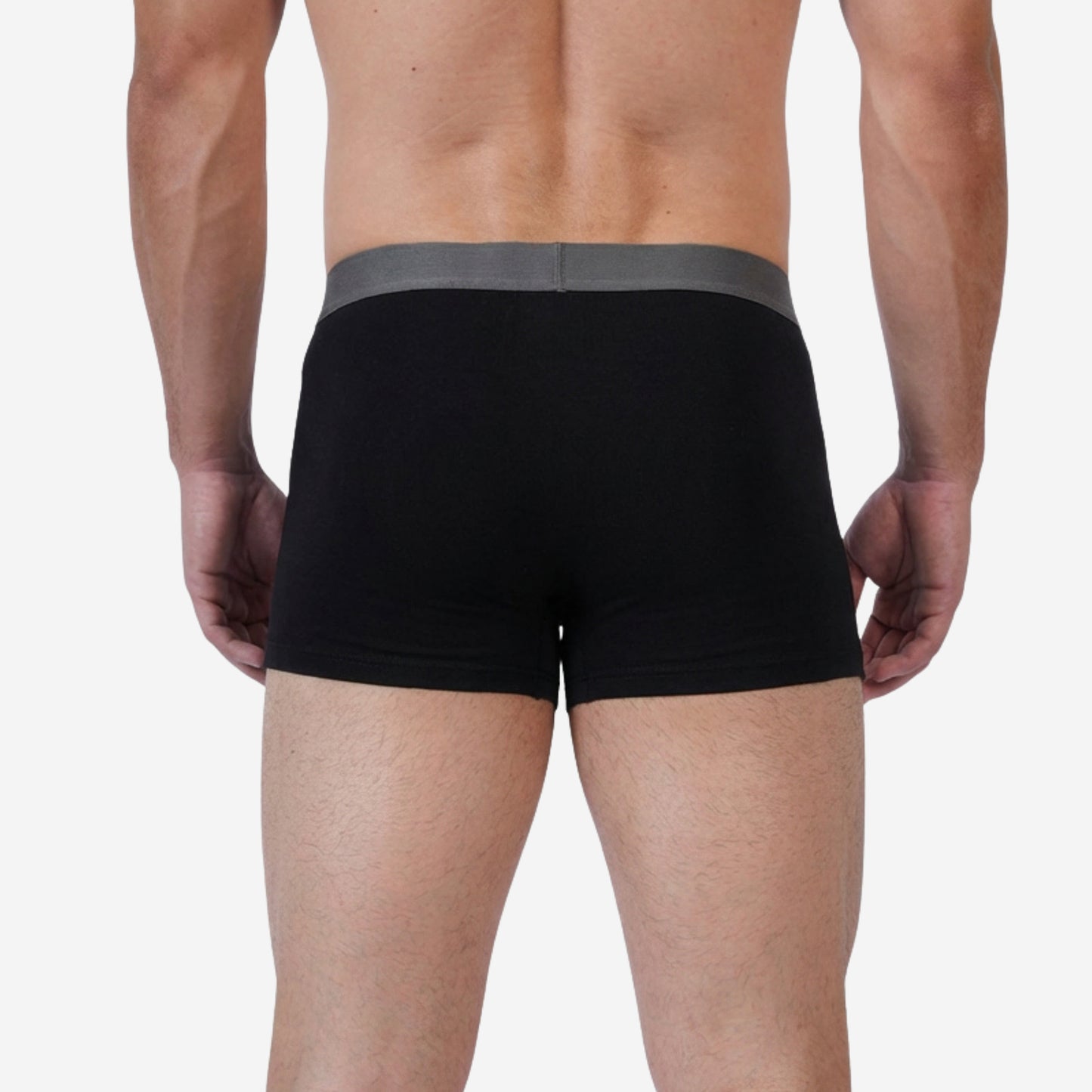 Men's Black Cotton Comfort Trunk - Soft Breathable Everyday Innerwear (Pack of 1)
