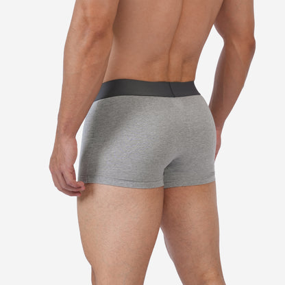 Men's Grey Cotton Comfort Trunk - Soft Breathable Everyday Innerwear (Pack of 1)