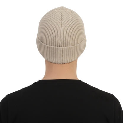 Men's Woolen Winter Cap (Beige)