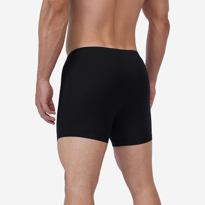 Men's Black & Grey Cotton Comfort Trunk - Soft Breathable Everyday Innerwear (Pack of 2)