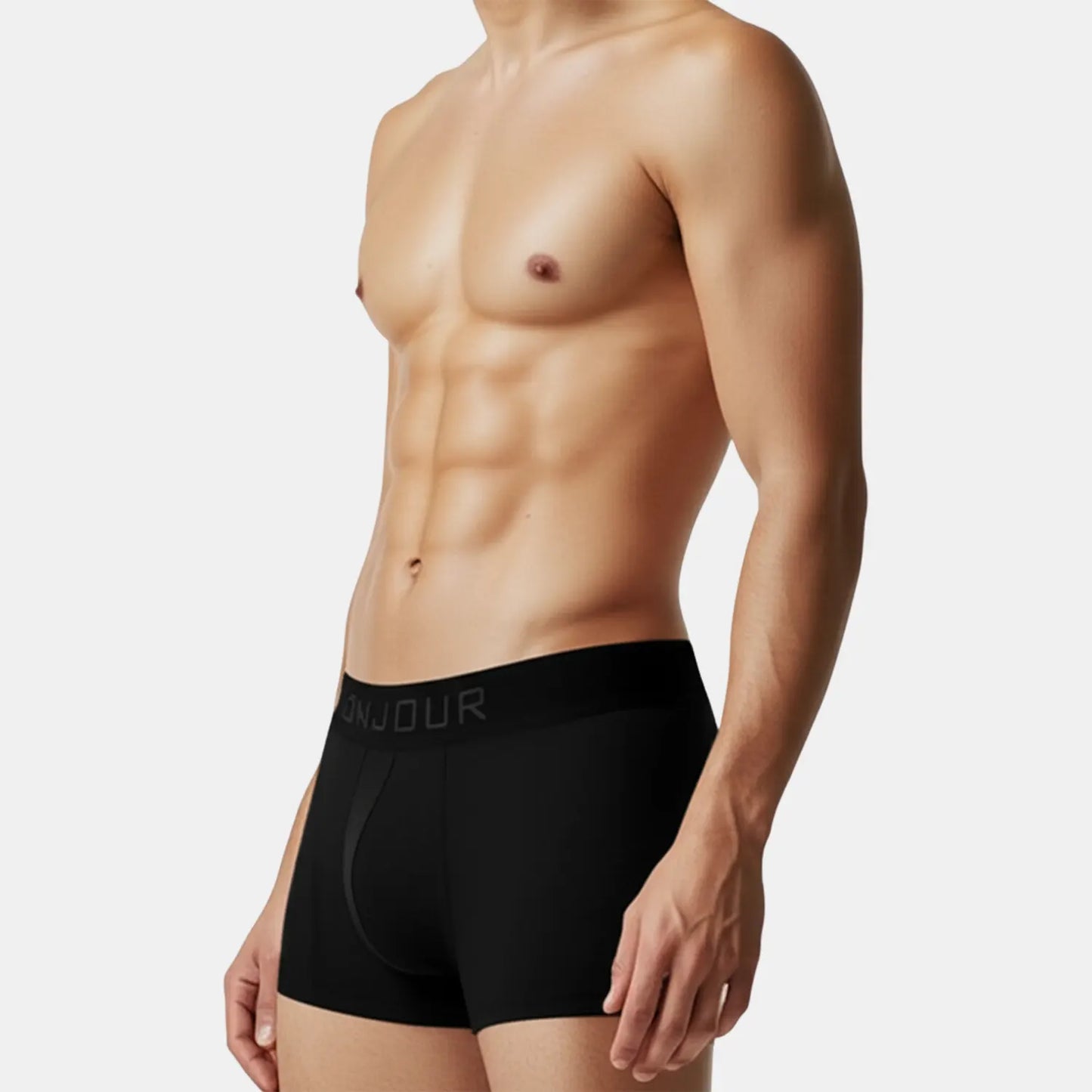 Men’s Bamboo Trunk Black– Ultra Soft, Odour Free (Pack of 1)