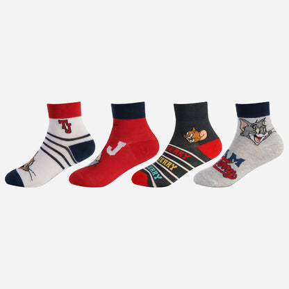 kids Tom & Jerry Ankle socks (Pack of 3)