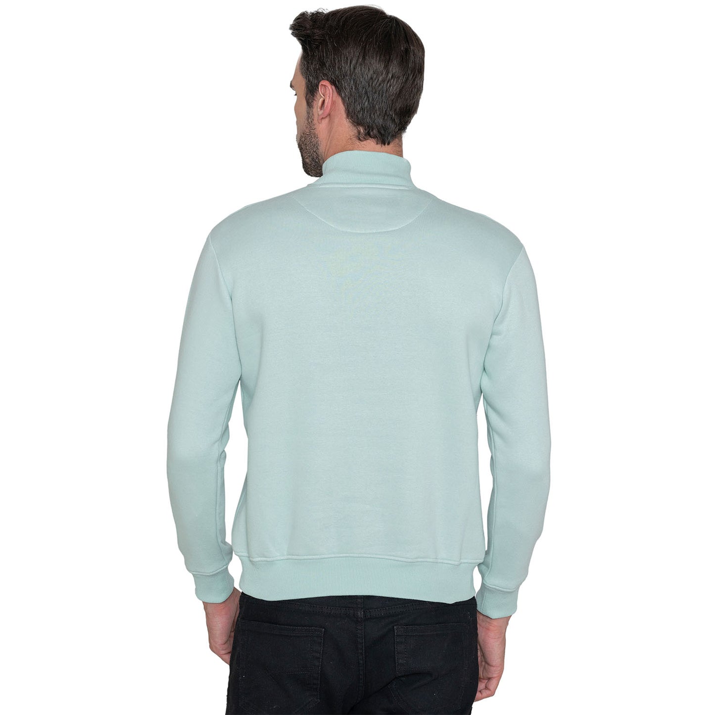 Bonjour Men's High Neck Sweatshirt