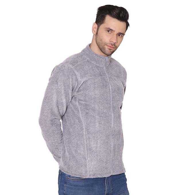 Men's Polar Jacket - Light Grey
