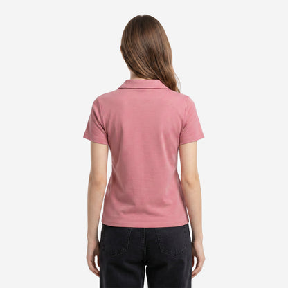 Women’s Solid Onion Polo Half Sleeve T-Shirt