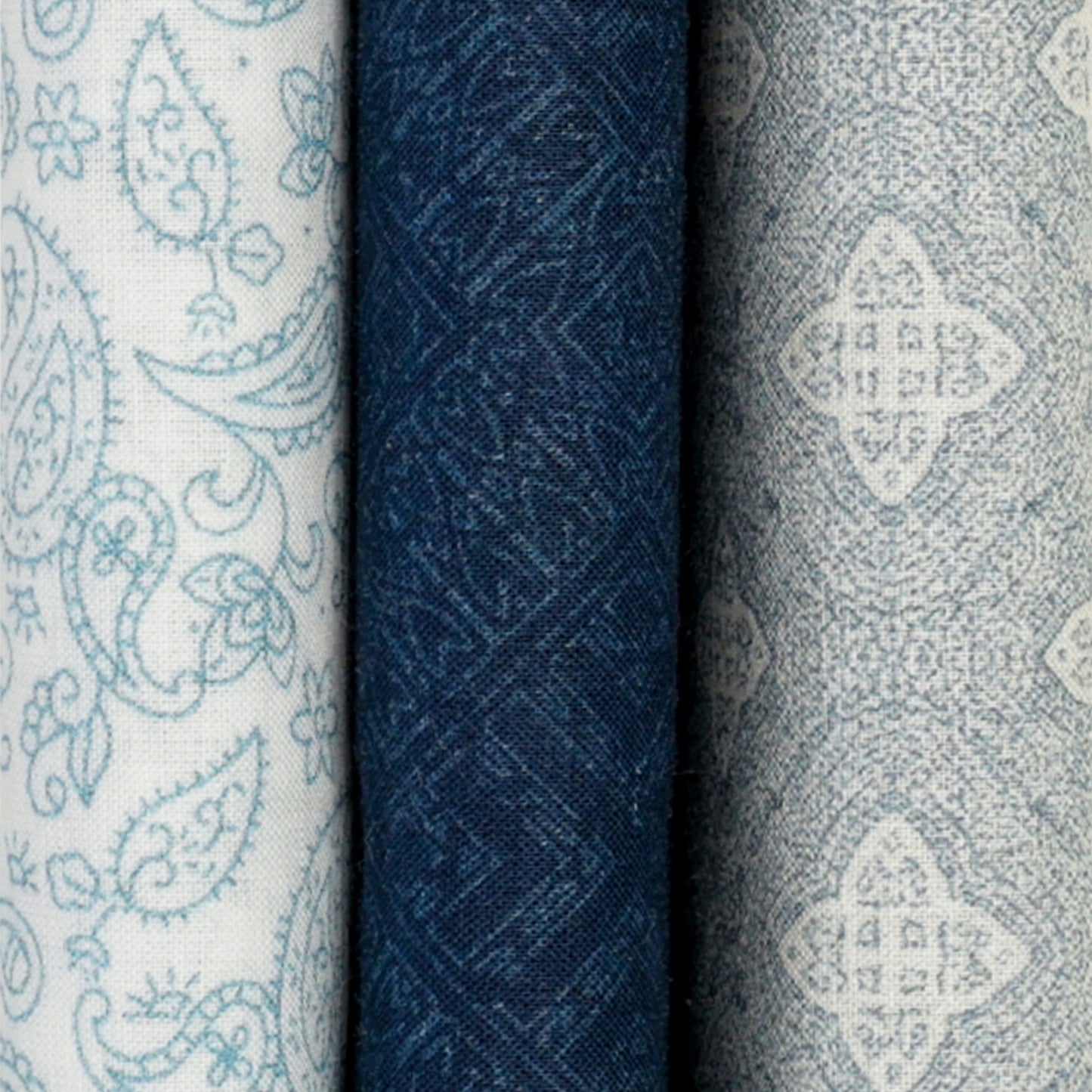 Silcora Men’s Cotton Handkerchiefs Pack of 3 (Color & Print May Vary)