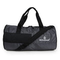 Trendy Unisex Gym Bag with Durable Zippers - Grey